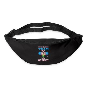 Tenue de pom-pom girl - Sac banane - noir - Devant