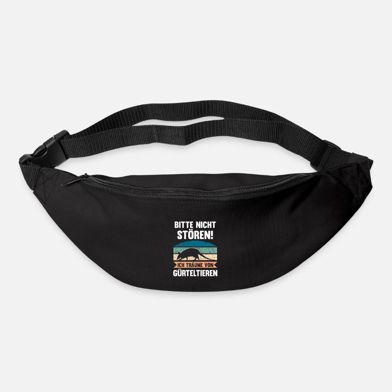 Gürteltier - Gürteltasche - Schwarz