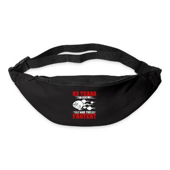 53 years ago I Was The Fastest - Bum bag - black - Front