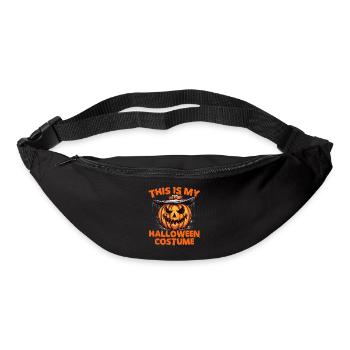 This Is My Halloween Costume Pumpkin Kids - Bum bag - black - Front