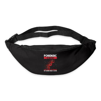 Tatortuntersuchung und Gerichtsmediziner - Gürteltasche - Schwarz - Vorne