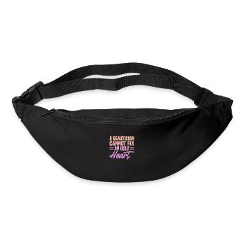 Beautician Cosmetics Makeup Gift - Bum bag - black - Front