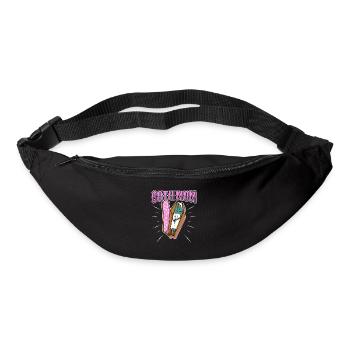 Maman gothique - Sac banane - noir - Devant