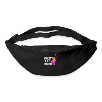 Féminisme Féministe - Sac banane - noir - Devant