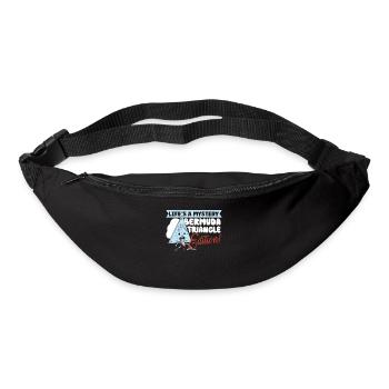 Mysterious enforced disappearances in the Bermuda Triangle - Bum bag - black - Front