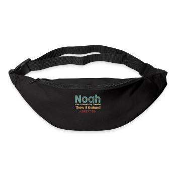 Noah Was A Conspiracy Theorist And The It Rained - Bum bag - black - Front