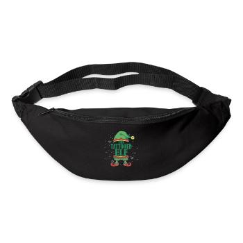 Die Tattooed Elf Matching Familie Gruppe Weihnacht - Gürteltasche - Schwarz - Vorne