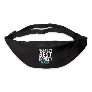 Donkey Lover Gifts - Gürteltasche - Schwarz - Vorne