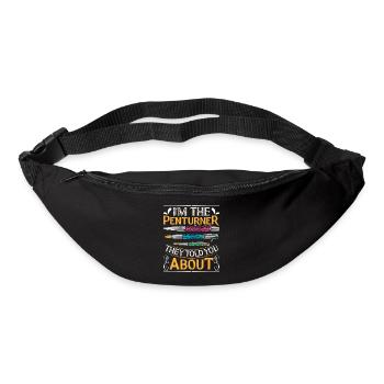 Kit de tournage de stylo - Sac banane - noir - Devant