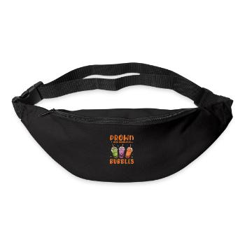 Bubble Tea Boba Tea Kawaii Geschenk - Gürteltasche - Schwarz - Vorne