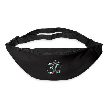 Cosmic Resonance: The Sacred Om - Gürteltasche - Schwarz - Vorne