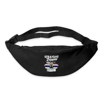 Straight Trippin' Thailand Vacation Tour Travel - Bum bag - black - Front