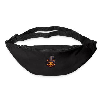 Pumpkin Witch Halloween - Bum bag - black - Front