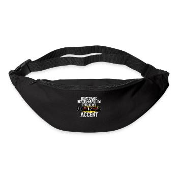 Uganda - Gürteltasche - Schwarz - Vorne