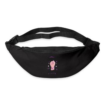 Feminist Smash Patriarchy - Bum bag - black - Front