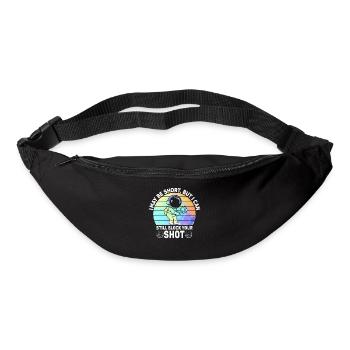 I Can Block Your Shot Beach Volleyball - Bum bag - black - Front