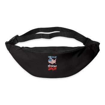 Roadtrip Das ist mein Roadtrip Outfit - Gürteltasche - Schwarz - Vorne