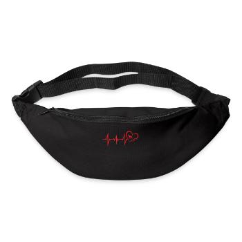Hund Boxer Hundebesitzer Geschenkidee - Gürteltasche - Schwarz - Vorne