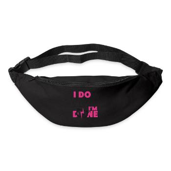 Happy Divorce Party I Do I Did I'm - Gürteltasche - Schwarz - Vorne