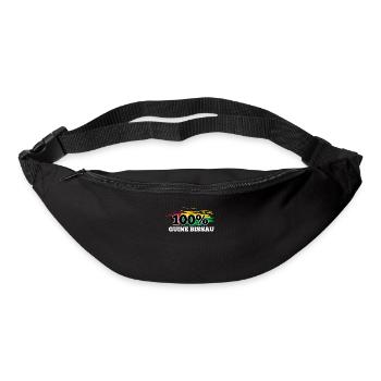 Guinea Bissau - Gürteltasche - Schwarz - Vorne