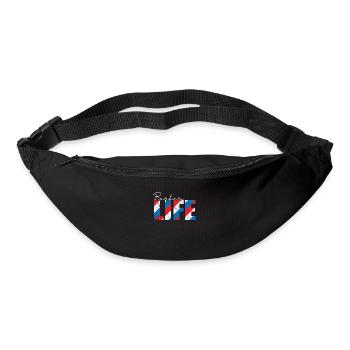 Barber Life Friseur Beruf Haare - Gürteltasche - Schwarz - Vorne