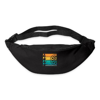 Darts Vintage Dart Retro Vintage Dart - Bum bag - black - Front