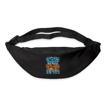 I'm a network engineer and administrator in the - Bum bag - black - Front