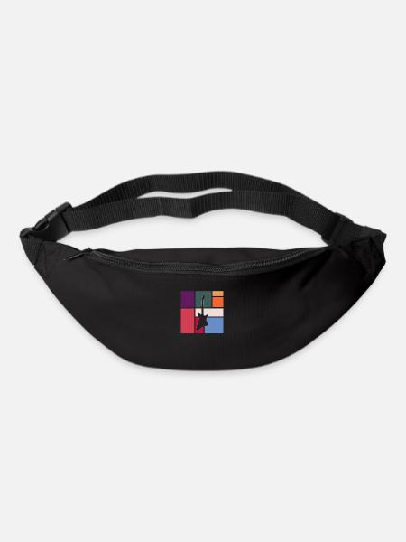 EGitarre - Sac banane - noir