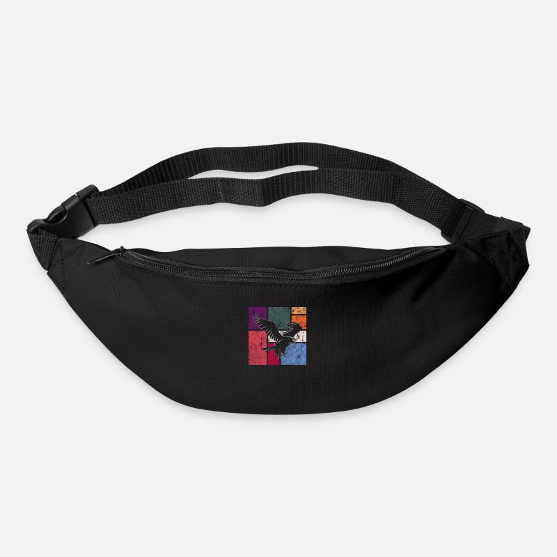 Adler - Gürteltasche - Schwarz