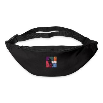 Snowboarding - Gürteltasche - Schwarz - Vorne