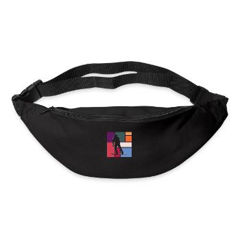 Snowboarding - Gürteltasche - Schwarz - Vorne