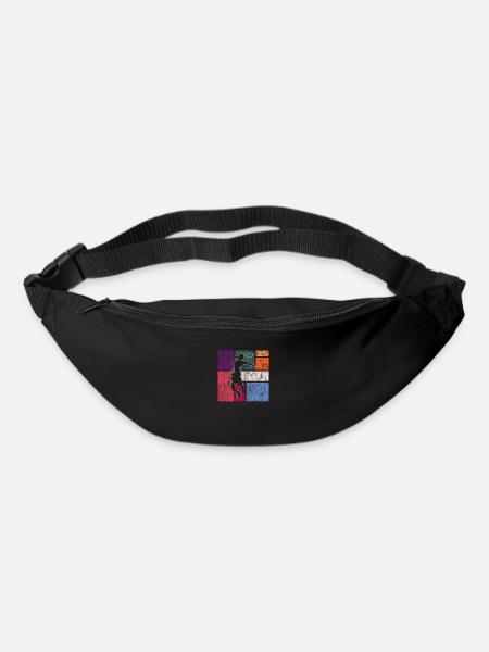 Federball - Gürteltasche - Schwarz
