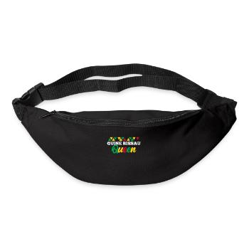 Guinea Bissau - Gürteltasche - Schwarz - Vorne