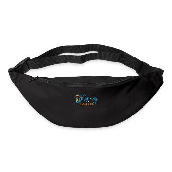 Caregiving Caring Is What I Do Caretaker Caregiver - Bum bag - black - Front