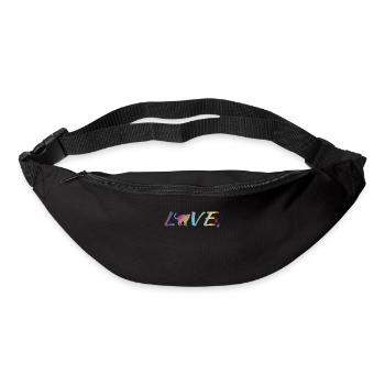 Cat Friend, Cat Accessories Gift - Bum bag - black - Front