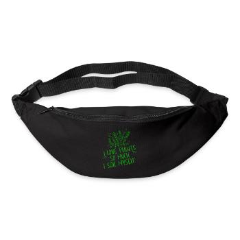 I Love Plants So Much I Soil Myself 3 - Bum bag - black - Front