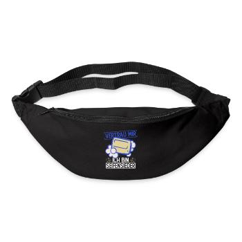 Vertrau Mir - Ich Bin Seifensieder - Seife - Gürteltasche - Schwarz - Vorne