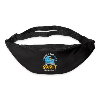 Ocean Sea Beach Holiday Souvenir Sea Breeze - Bum bag - black - Front