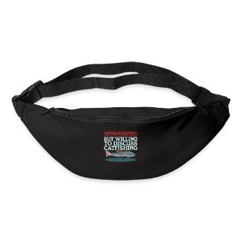 Angler Catfish Fishing Fishing Fish Gift - Bum bag - black - Front