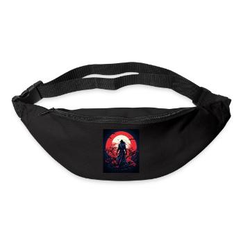 Japanese Ninja Art Print - Bum bag - black - Front