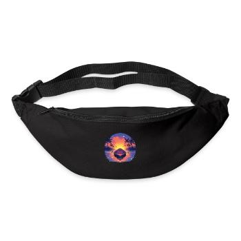 Boot - Gürteltasche - Schwarz - Vorne