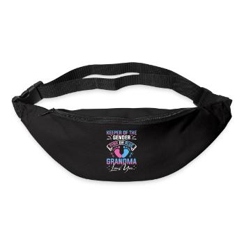 Baby Shower Genre Mamie Gardienne du Genre - Sac banane - noir - Devant