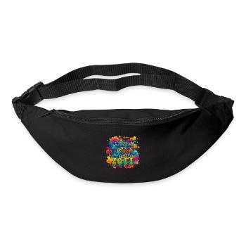Funky Birthday: Février 2011 - Psychadelic - Sac banane - noir - Devant