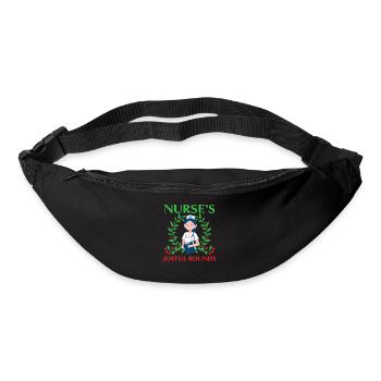 Krankenschwester's Joyful Rounds Krankenschwester - Gürteltasche - Schwarz - Vorne