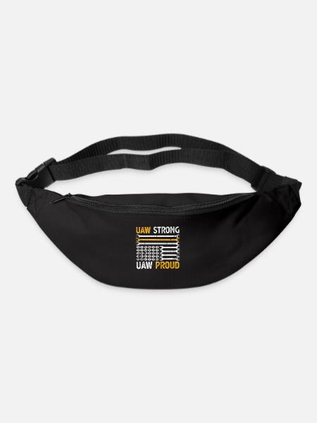 UAW Strong UAW Proud Union Pride UAW Laborer - Bum bag - black