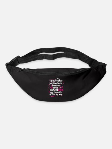 Frauen Ironischer Spruch Lustig - Gürteltasche - Schwarz