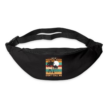 Retired Nurse Retirement Hospital - Bum bag - black - Front