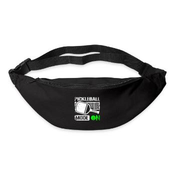 Pickleball mode on - Bum bag - black - Front