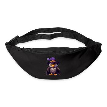 Adler-Hexenhut. Lustiges Halloween-Kostüm für - Gürteltasche - Schwarz - Vorne