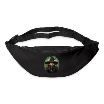 Scarecrow Halloween Cartoon Scary Scarecrow - Gürteltasche - Schwarz - Vorne